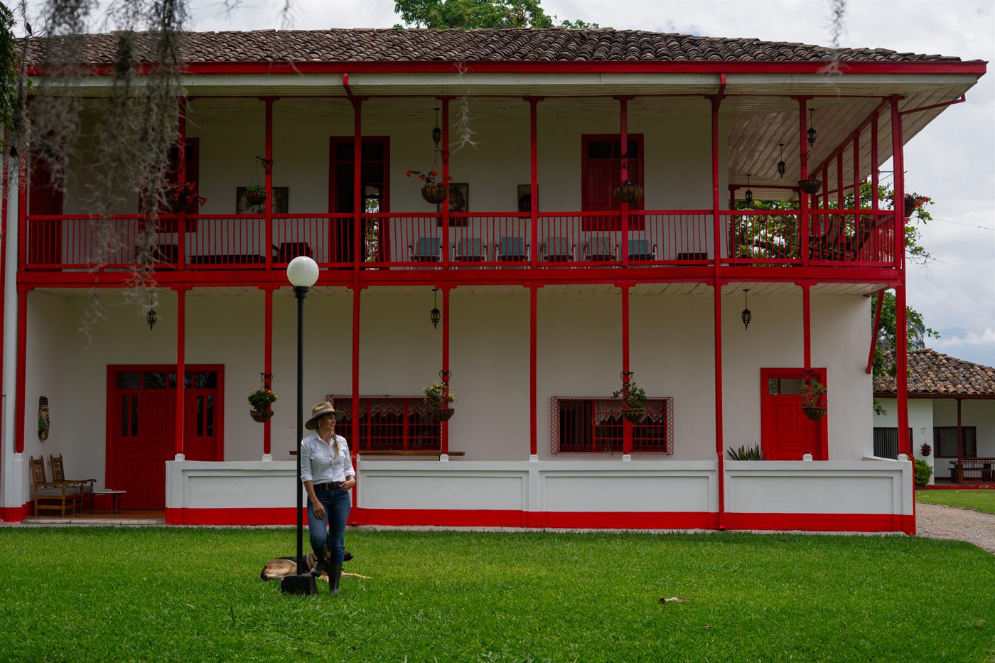 Traditional Quindío finca house